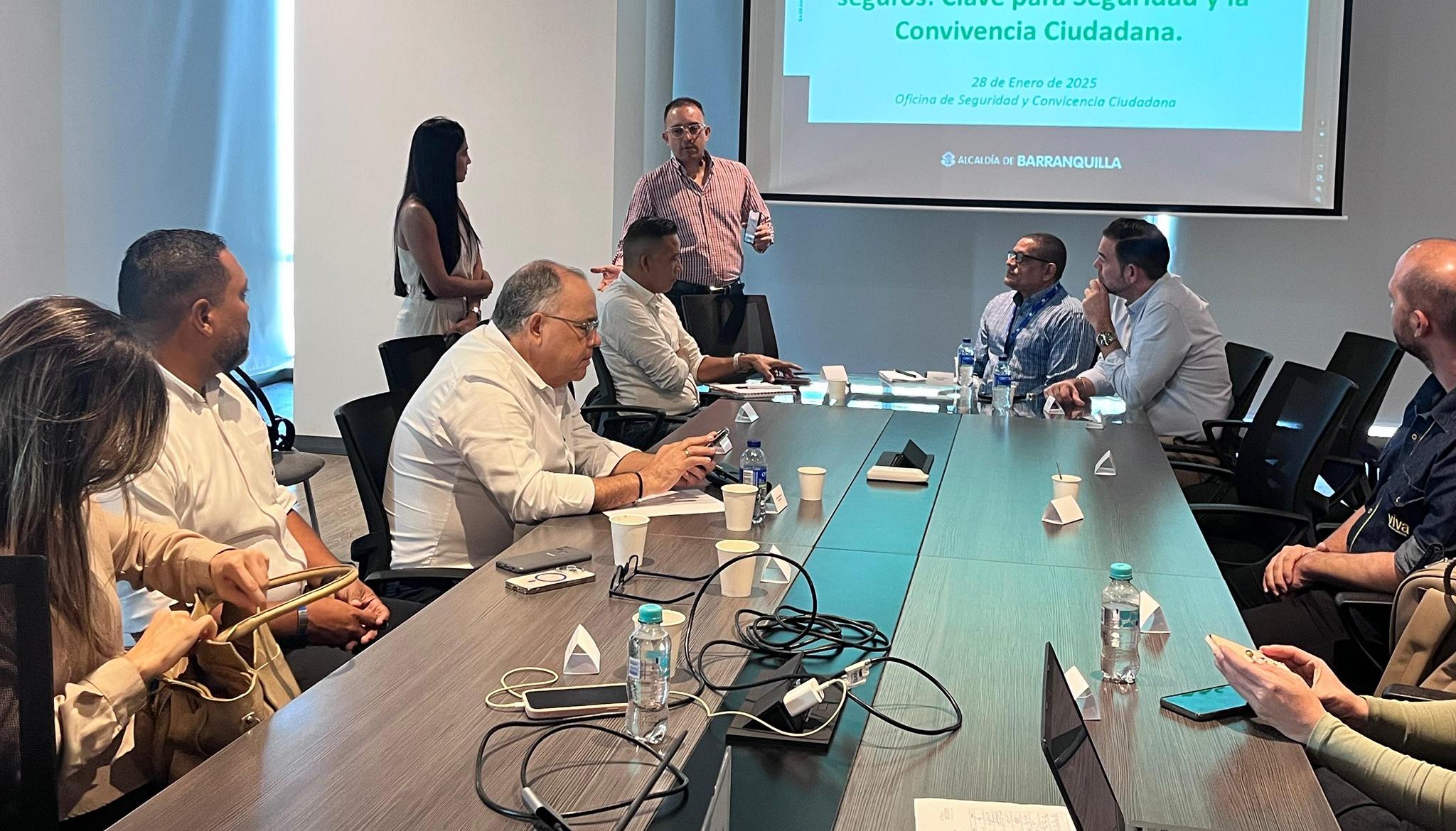 Presentación de la iniciativa Frentes de Seguridad en Centros Comerciales.