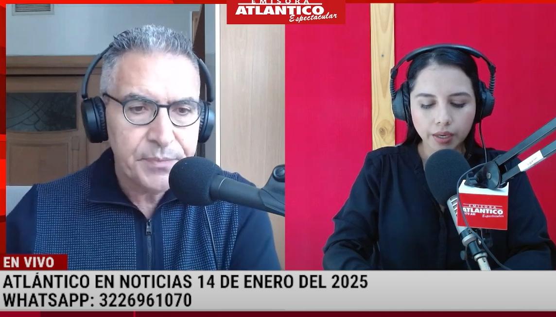 Transmisión de Atlántico en Noticias.