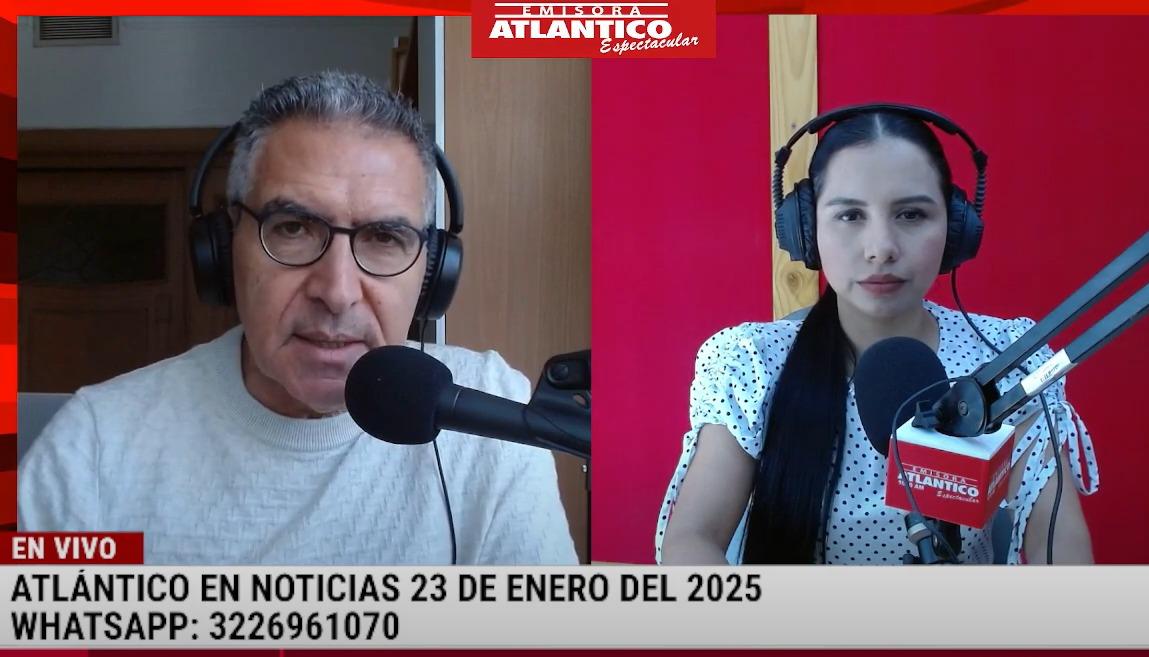 Transmisión de Atlántico en Noticias.