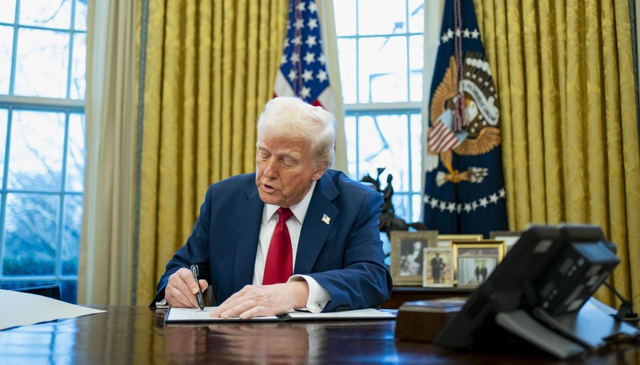 El presidente de Estados Unidos, Donald Trump.