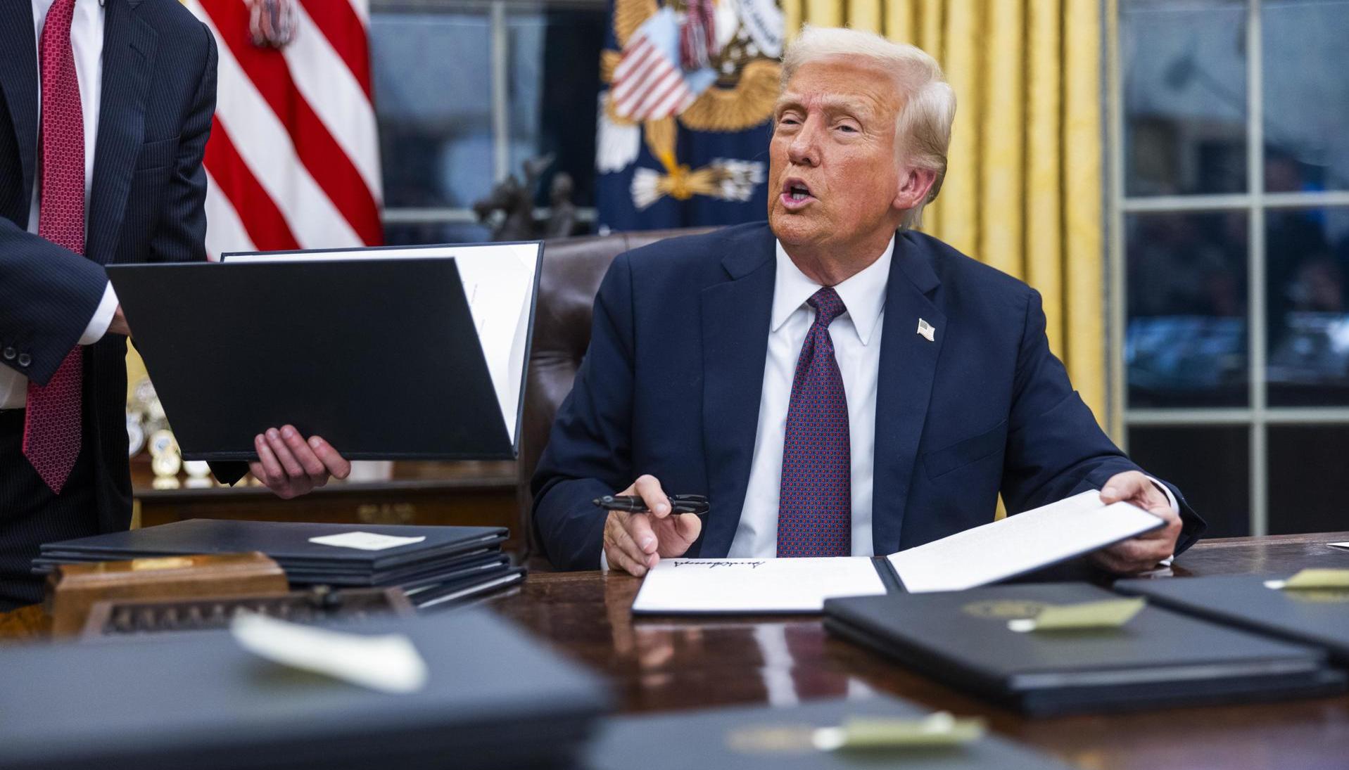 Donald Trump, presidente de Estados Unidos.