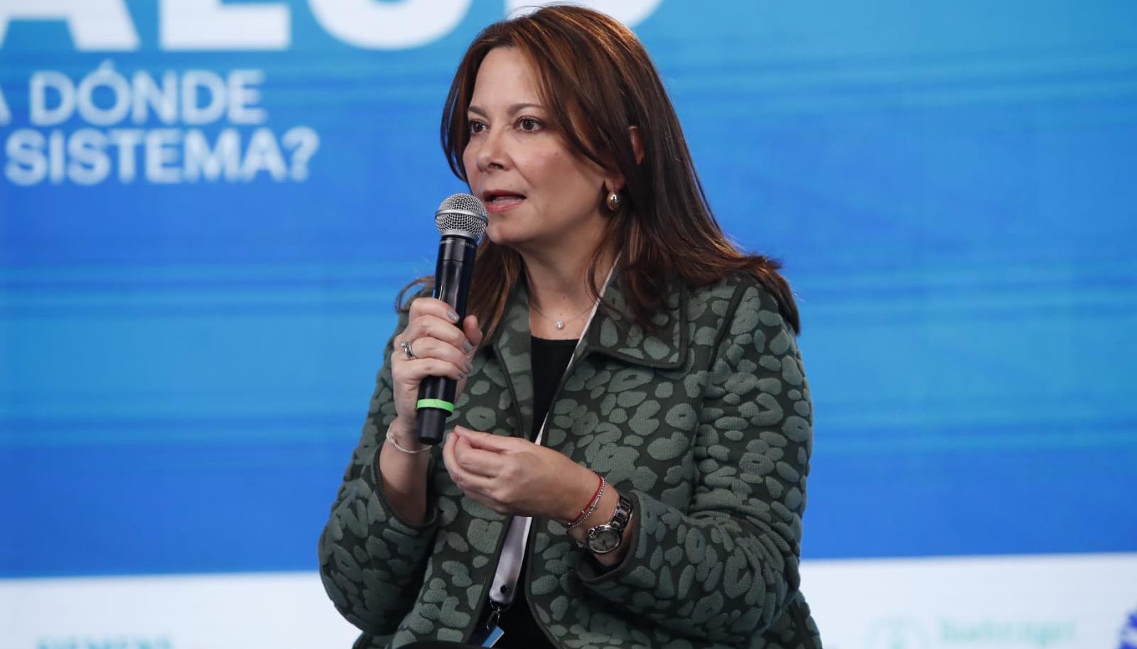 La presidenta de Acemi, Ana María Vesga.