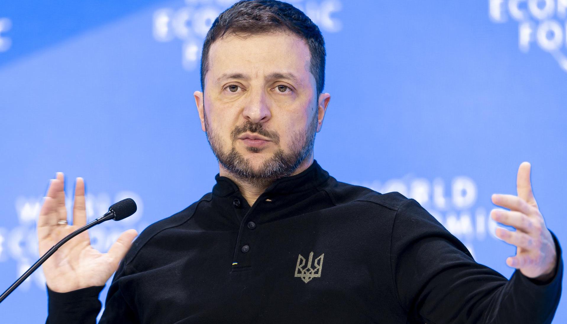 Presidente de Ucrania, Volodímir Zelenski.