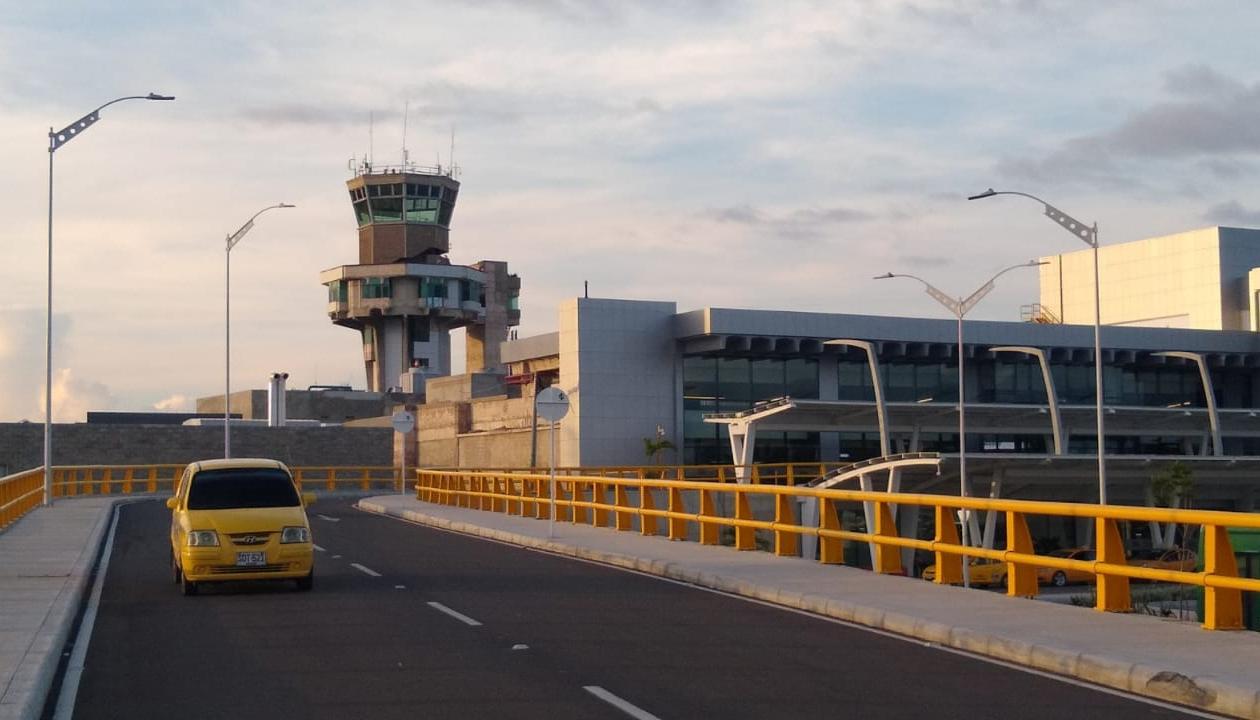 Aeropuerto Ernesto Cortissoz de Barranquilla. 