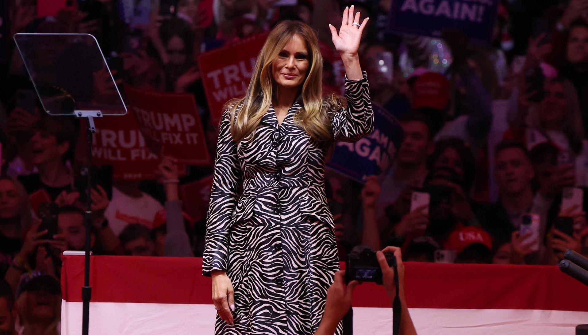 Melania Trump, esposa de Donald Trump.