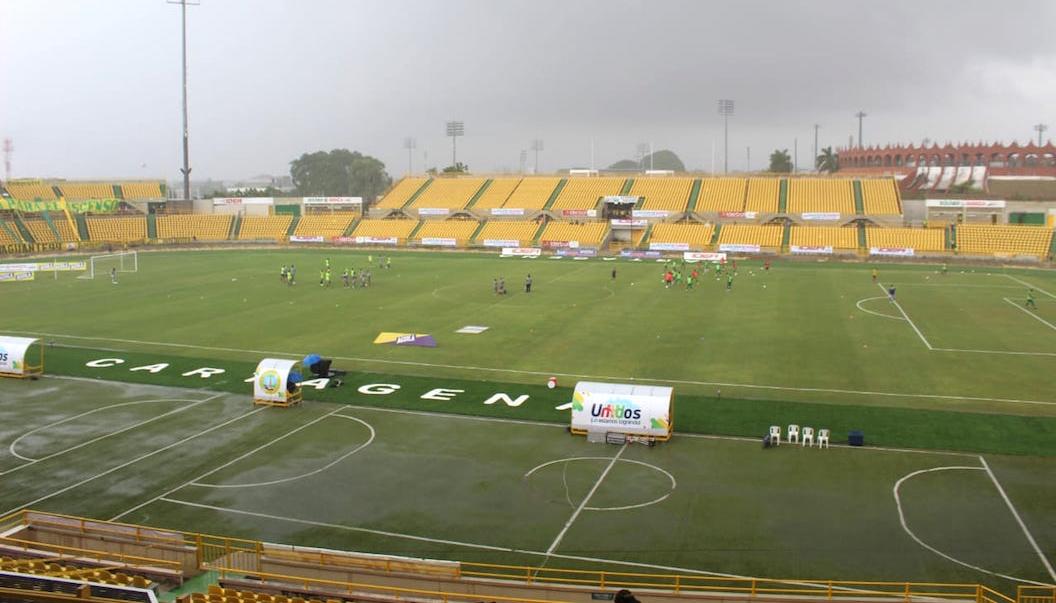 Estadio Jaime Morón de Cartagena.