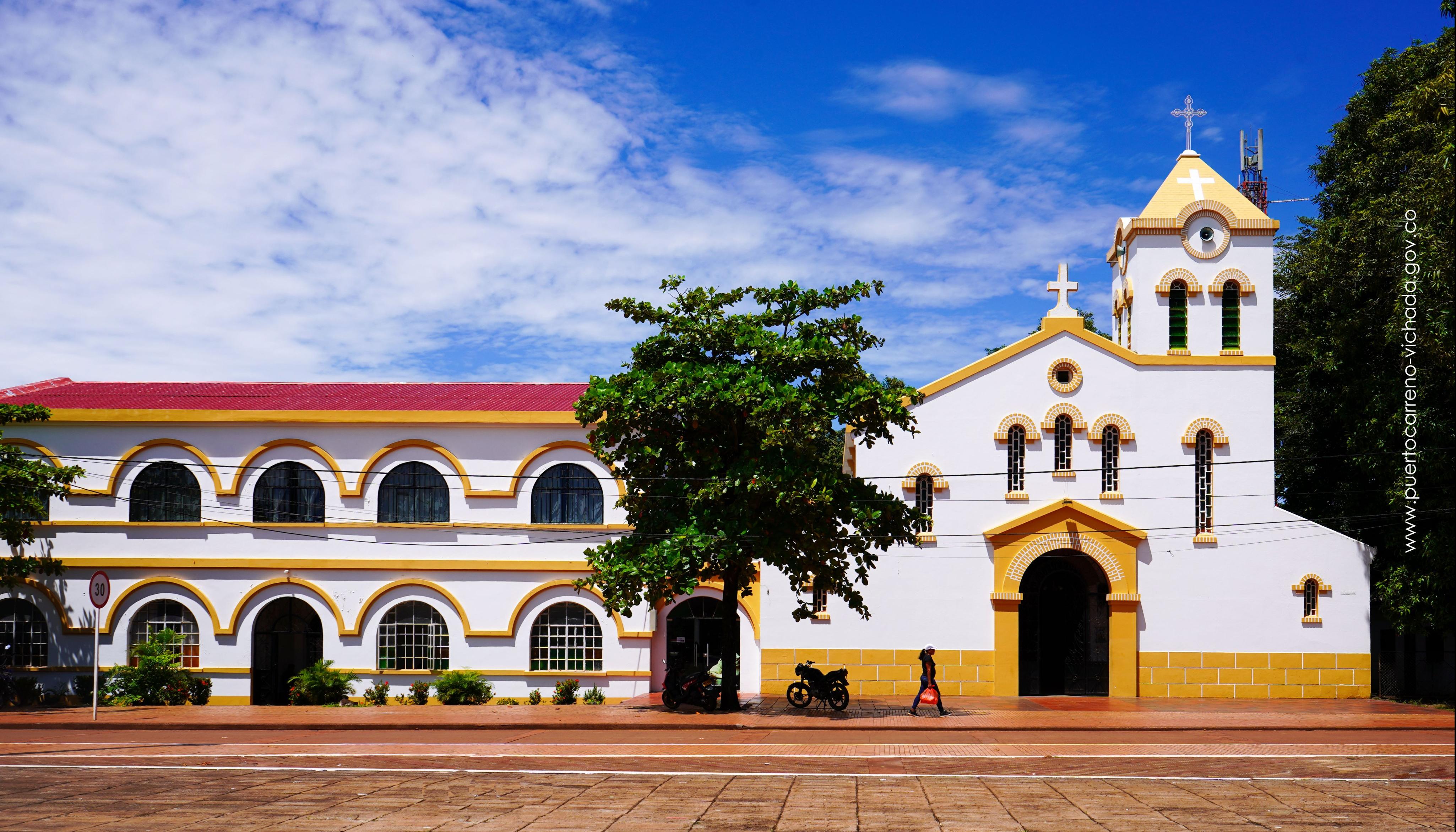 Iglesia Nuestra Señora del Carmen en Puerto Carreño. 
