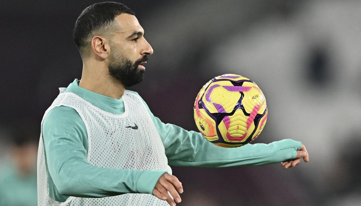 Mohamed Salah, delantero egipcio del Liverpool. 