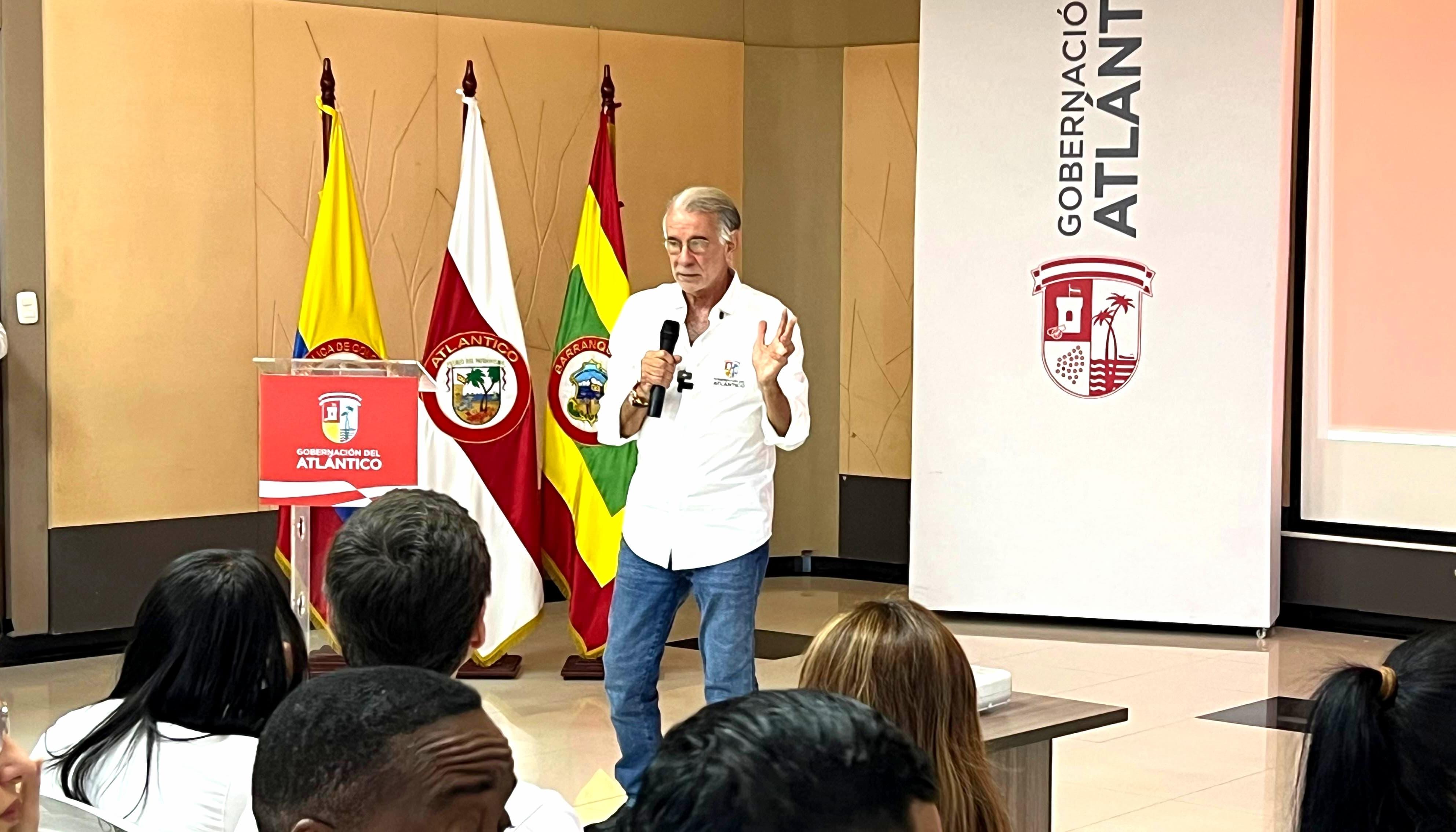 Eduardo Verano De la Rosa, gobernador del Atlántico.