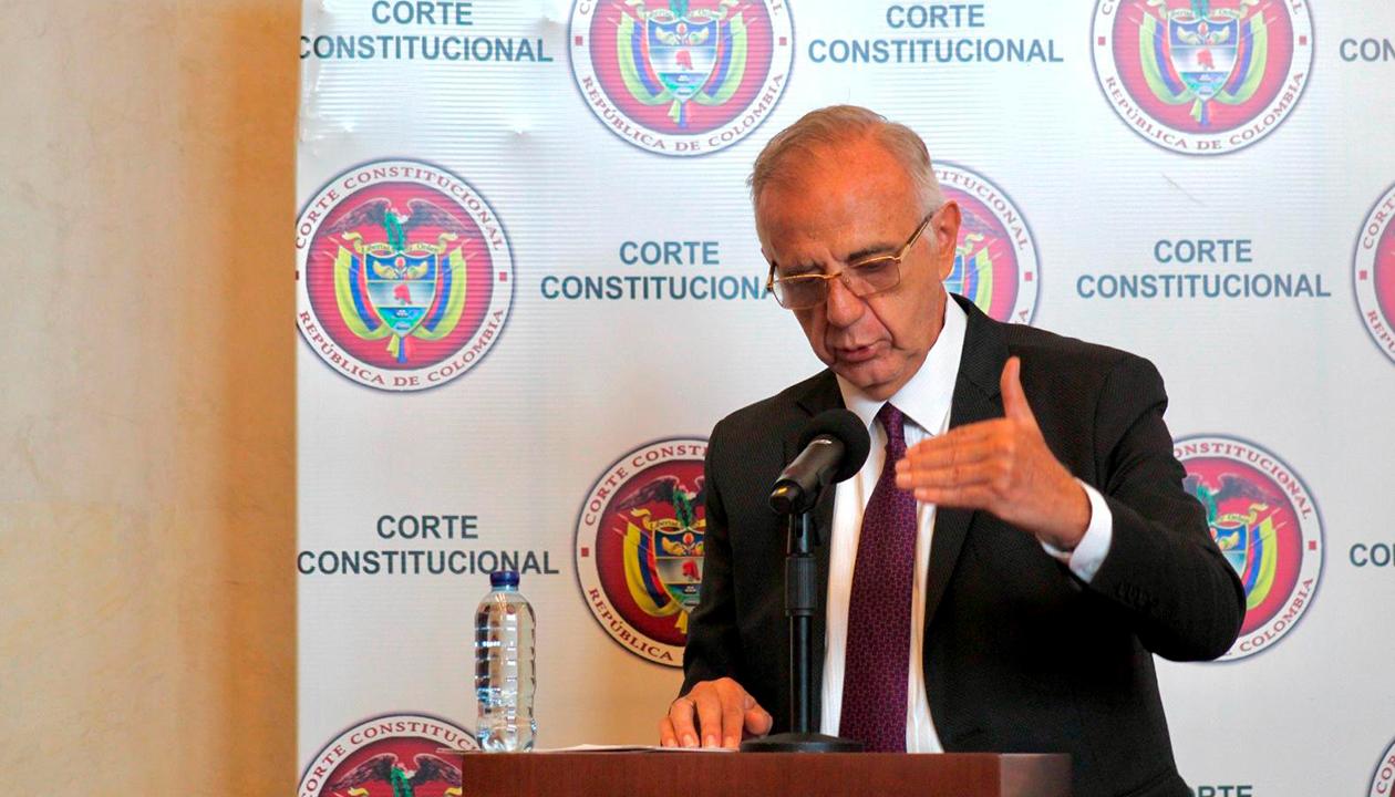Iván Velásquez, Ministro de Defensa.
