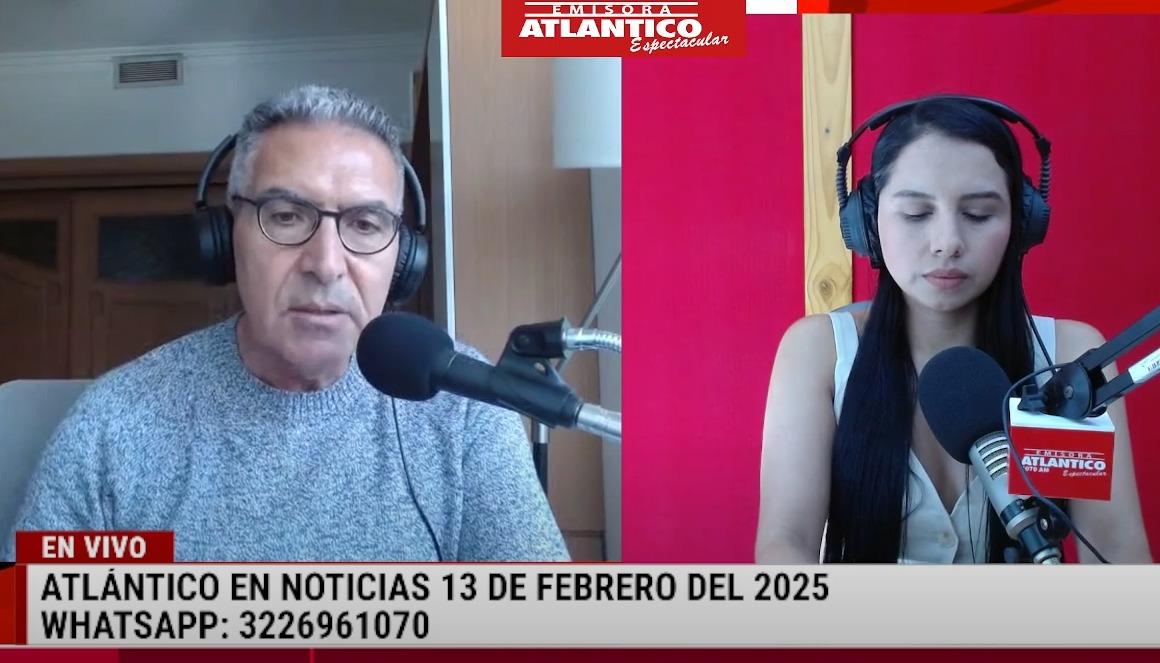 Transmisión de Atlántico en Noticias.