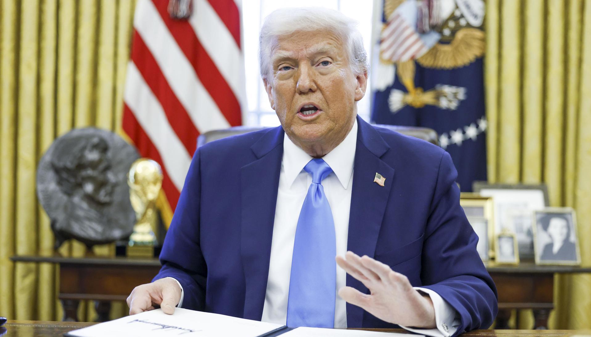 Donald Trump, Presidente de Estados Unidos.