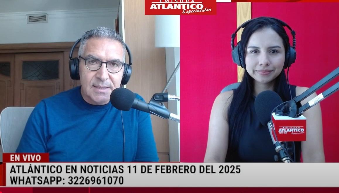 Transmisión de Atlántico en Noticias.