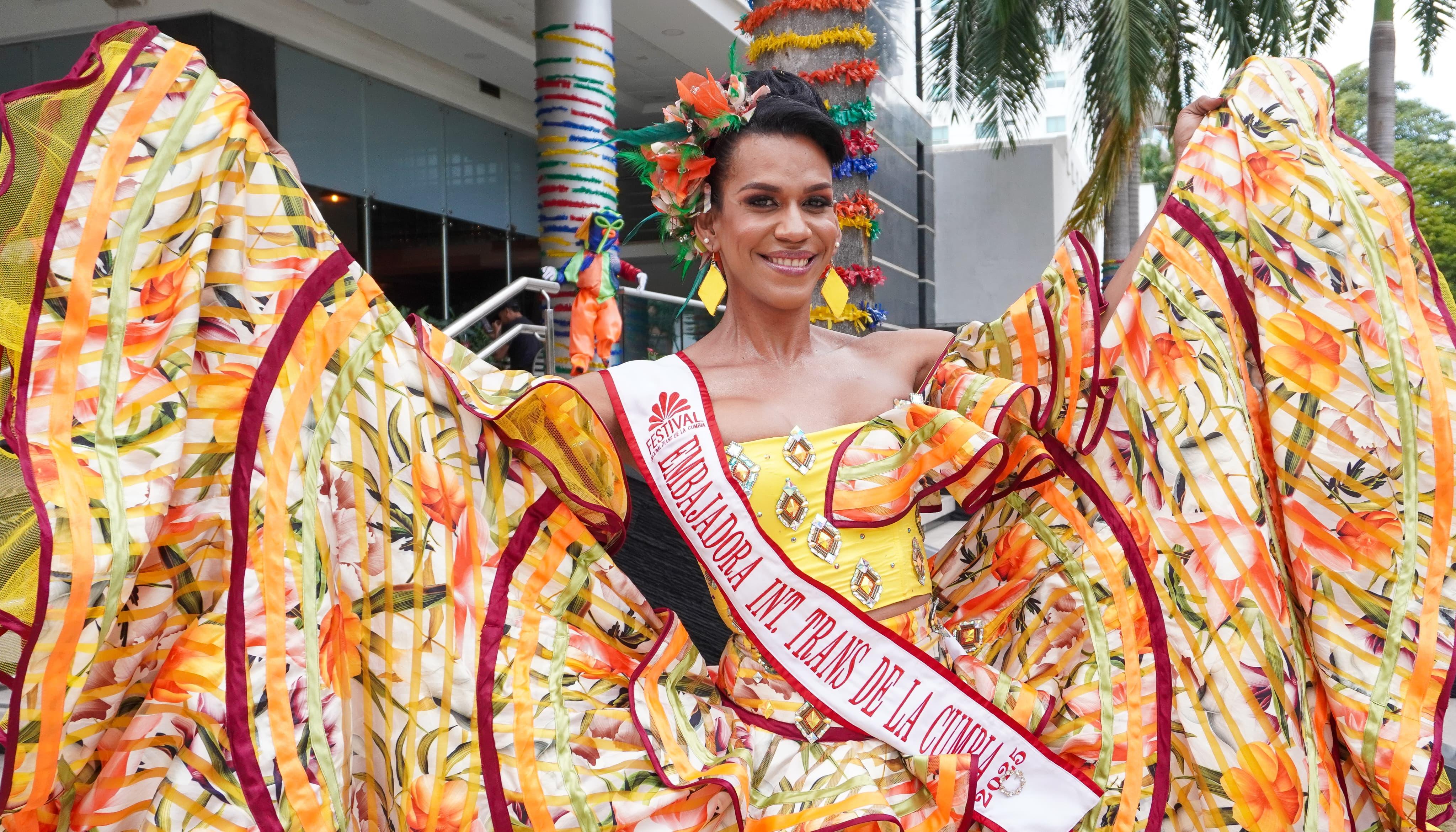 Nathalya Rincón Padilla, embajadora internacional trans de la cumbia.