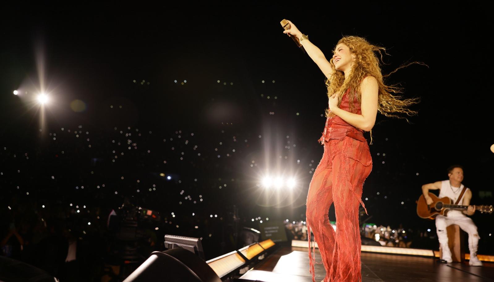 Shakira regresa a su tierra. 