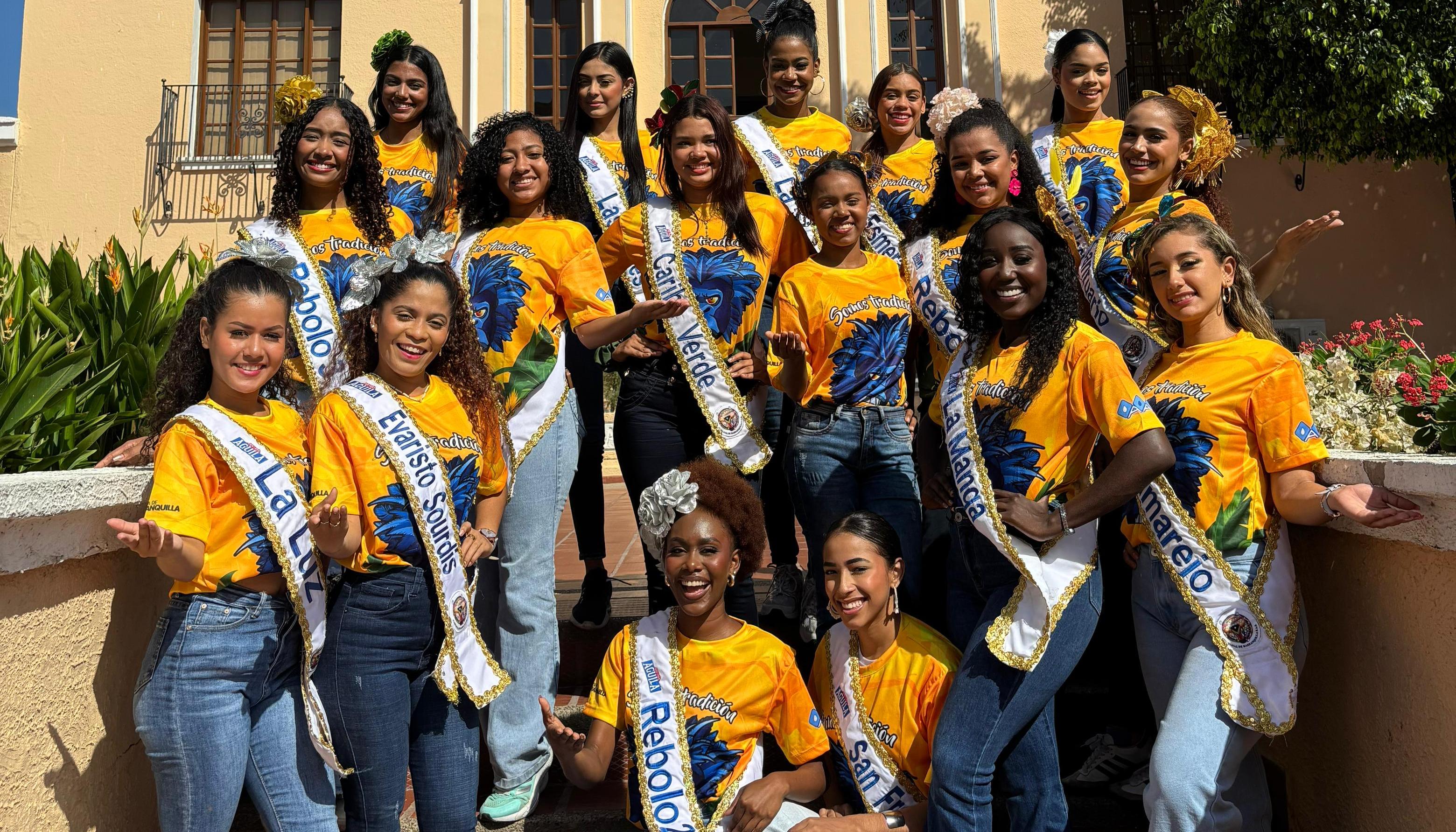 Candidatas al Reinado Popular.
