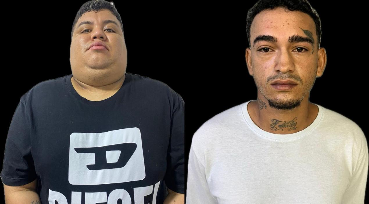 Las capturas de ambos hombres se dieron en el barrio Barlovento. 