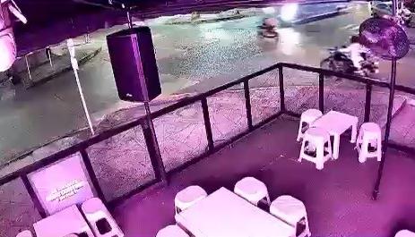 Momento en que ocurrió el accidente. 