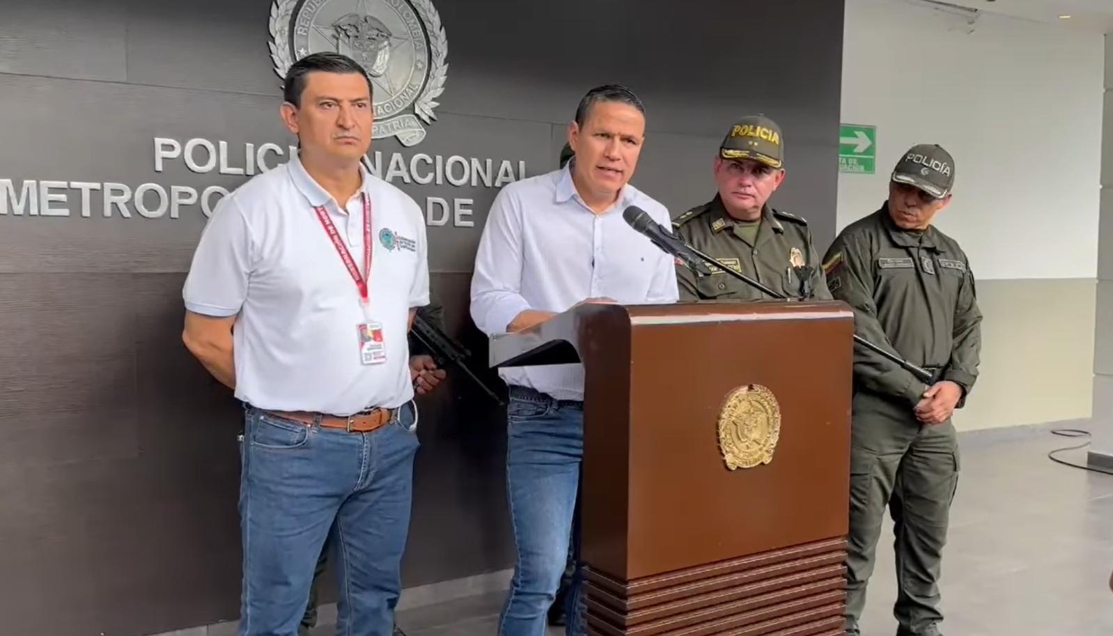 El alcalde de Cúcuta, Jorge Acevedo.