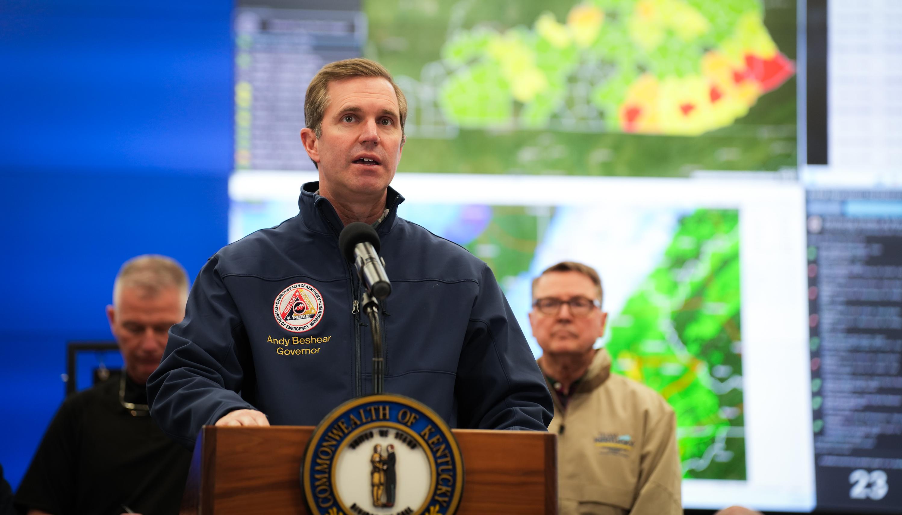 El gobernador de Kentucky, Andy Beshear.