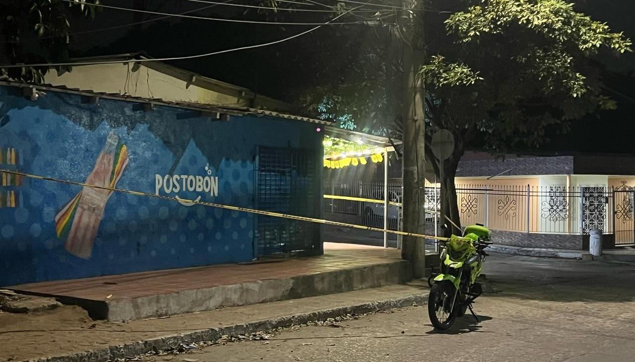 Lugar donde ocurrió el ataque a bala. 