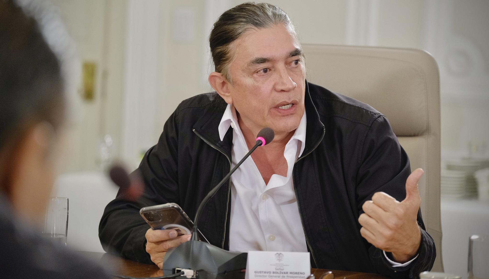 El director del DPS, Gustavo Bolívar.