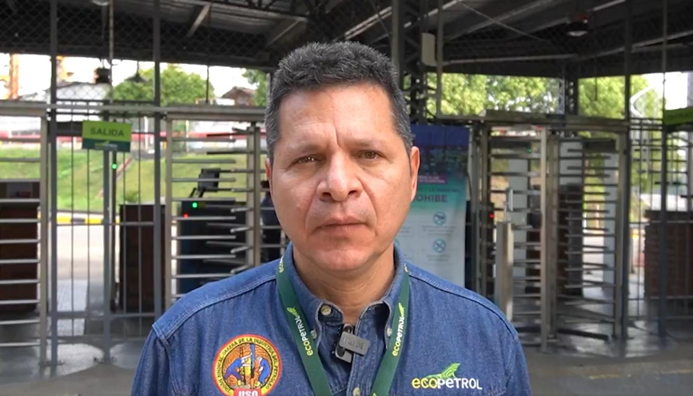 César Loaiza, presidente de la USO.