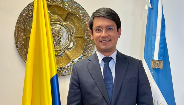 Camilo Romero y el Presidente Gustavo Petro.