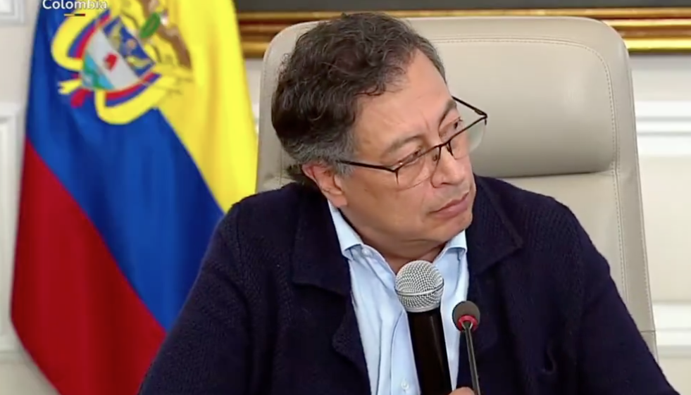 Presidente Gustavo Petro. 