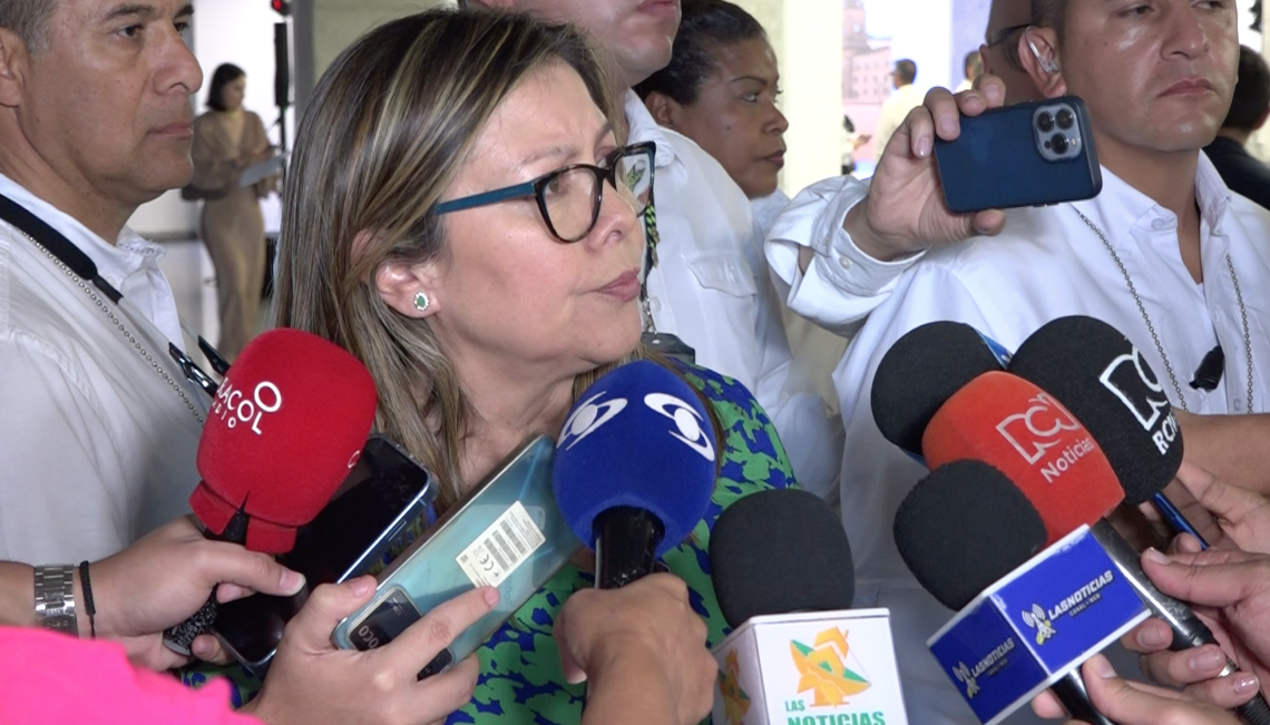 La Fiscal General de la Nación,  Luz Adriana Camargo Garzón. 