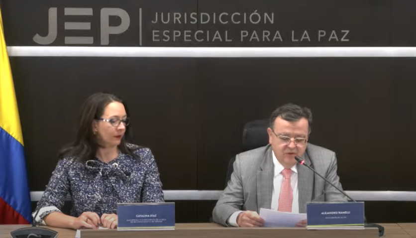 Magistrados de la JEP. 