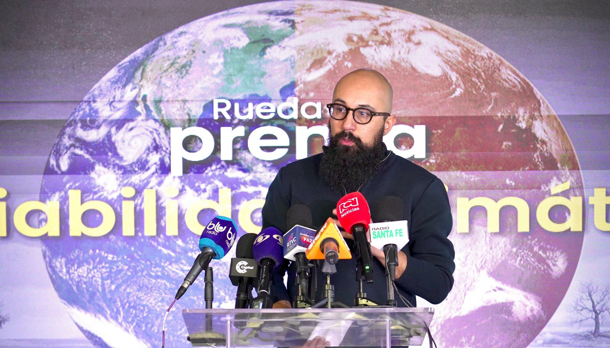 El director de la UNGRD, Carlos Carrillo.