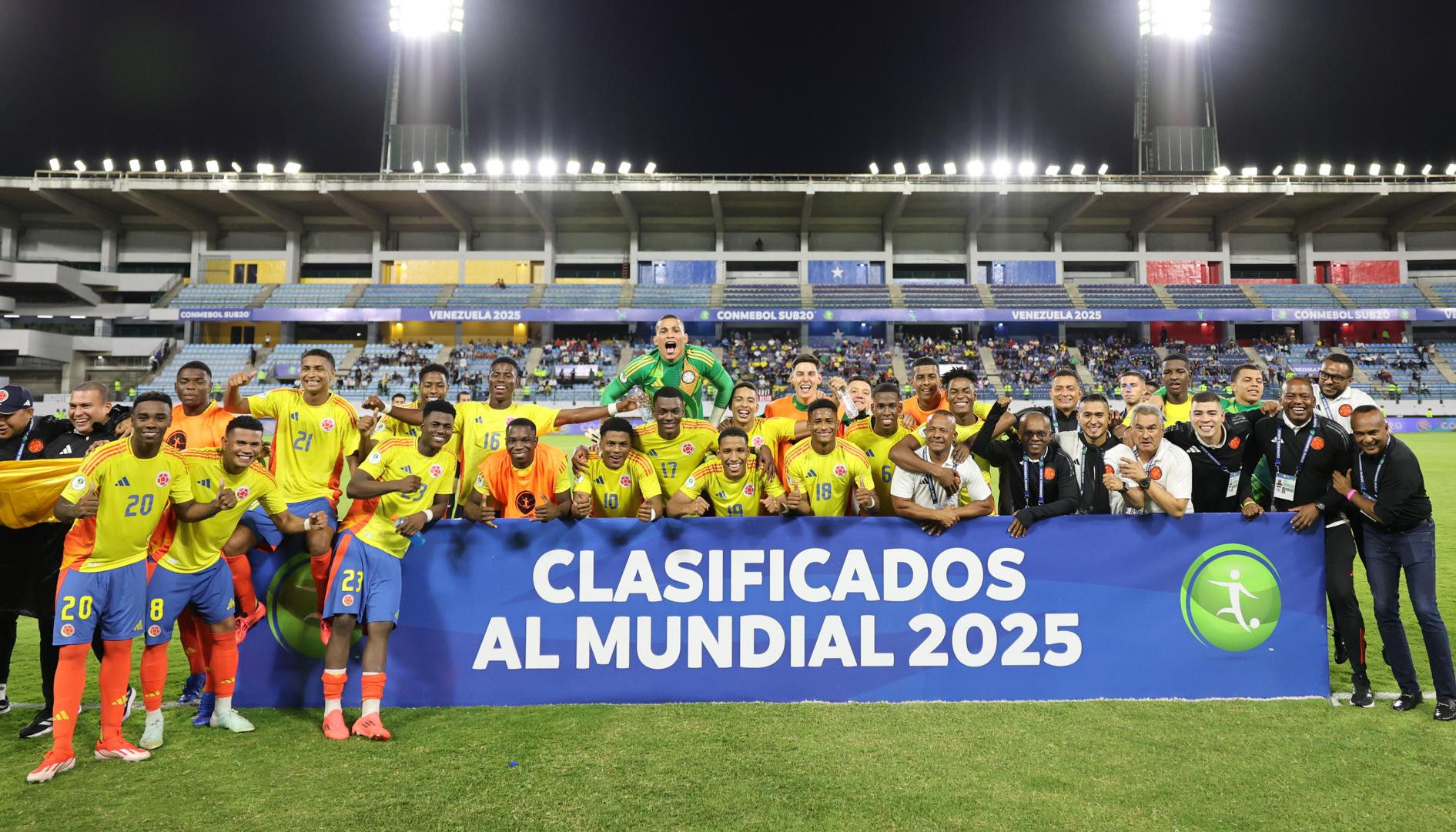 El equipo 'cafetero' logró el objetivo de clasificar al Mundial. 