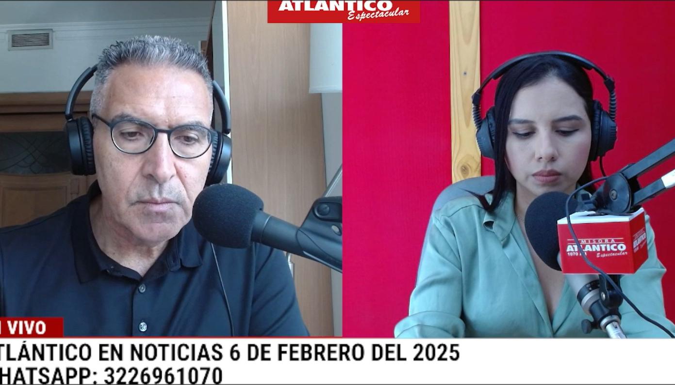 Transmisión de Atlántico en Noticias.