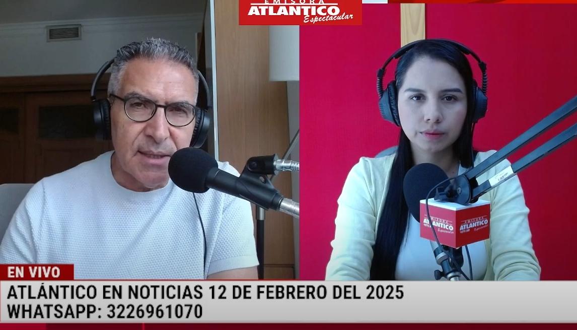 Transmisión de Atlántico en Noticias.