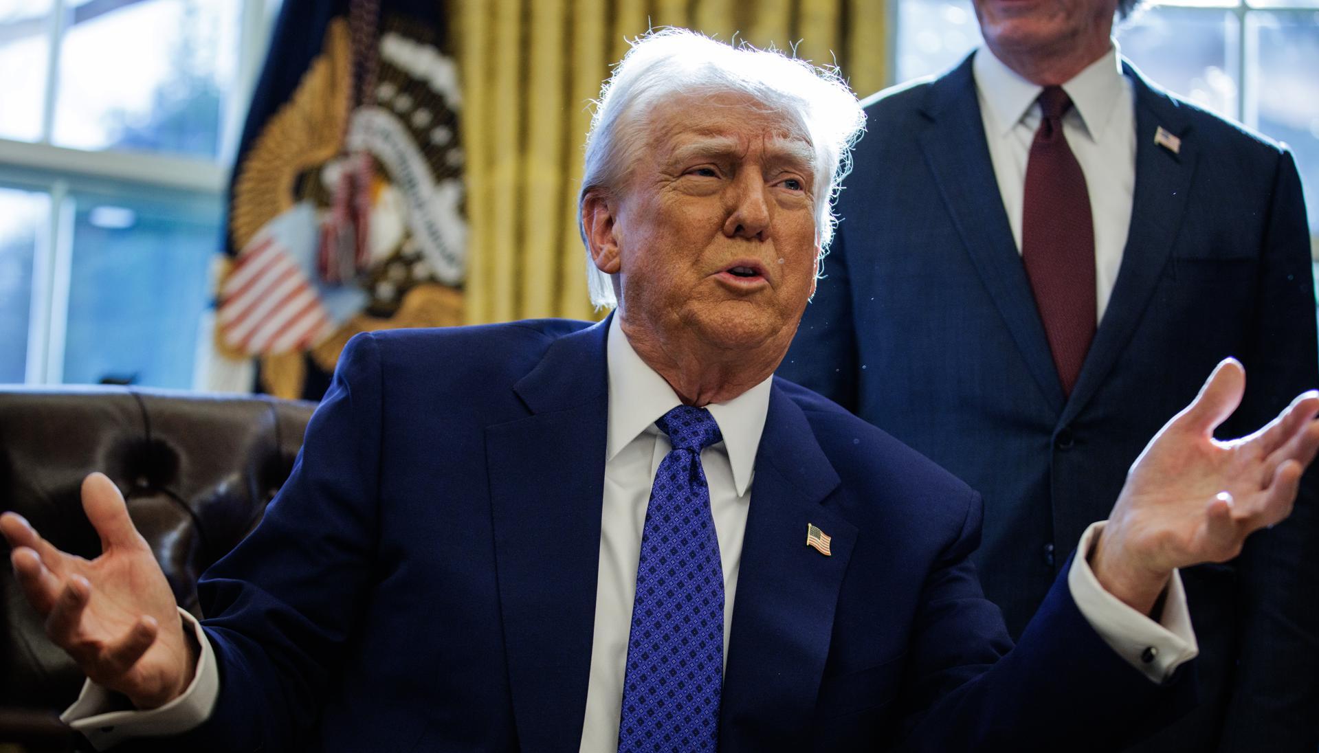 Donald Trump, Presidente de Estados Unidos. 