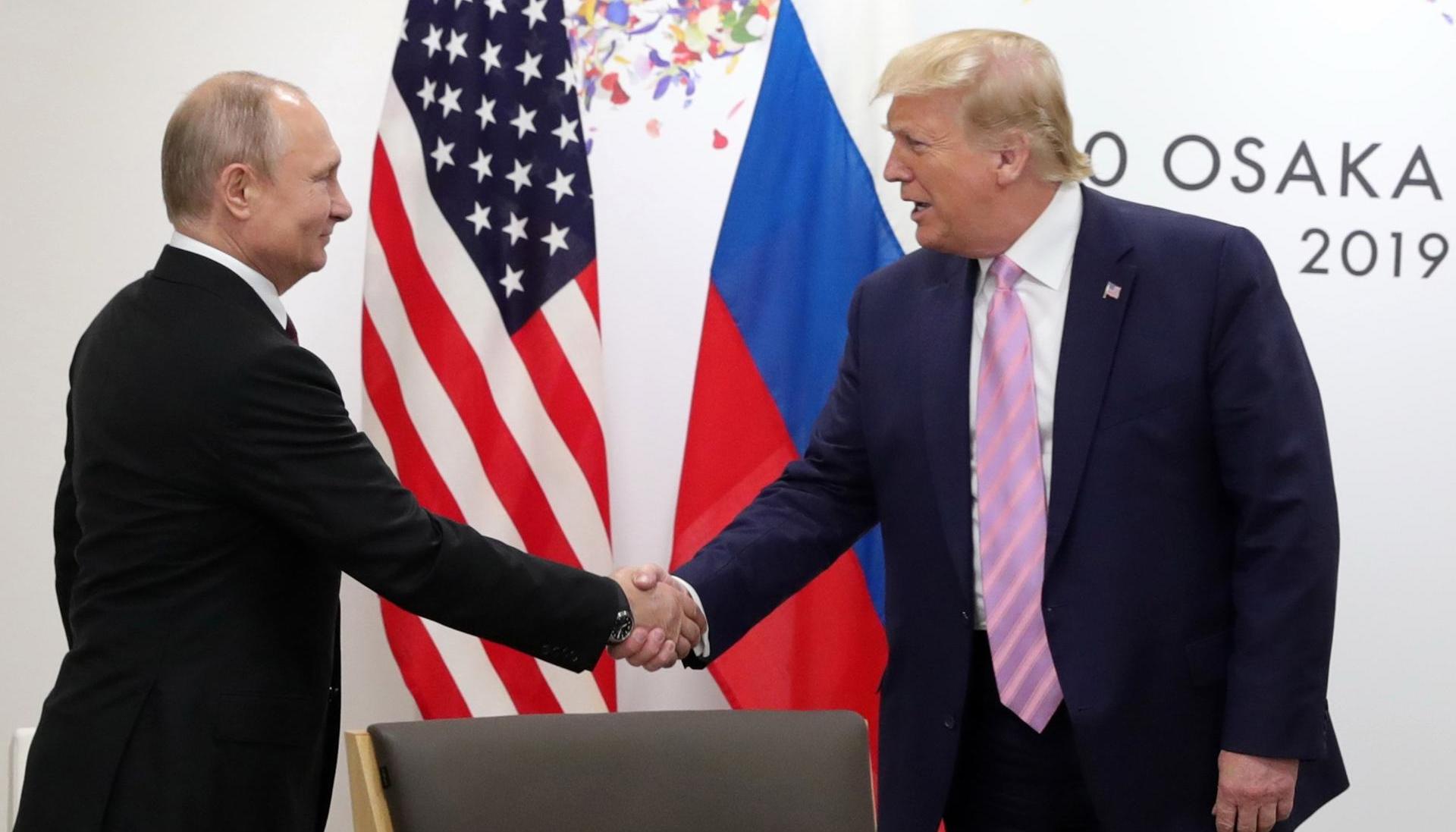 Vladimir Putin y Donald Trump.