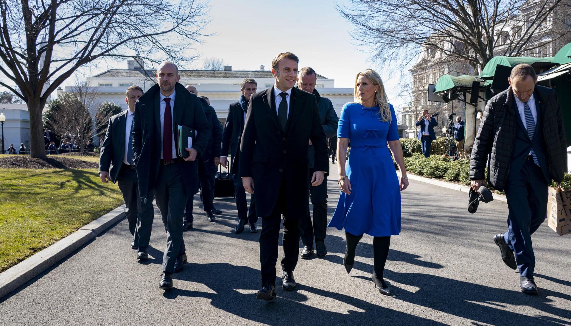 El presidente francés, Emmanuel Macron. 