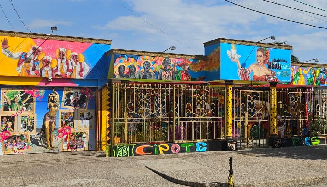 Fachada de Juan Ruiz Manjarrés, del barrio San Felipe, ganadora del primer puesto. 