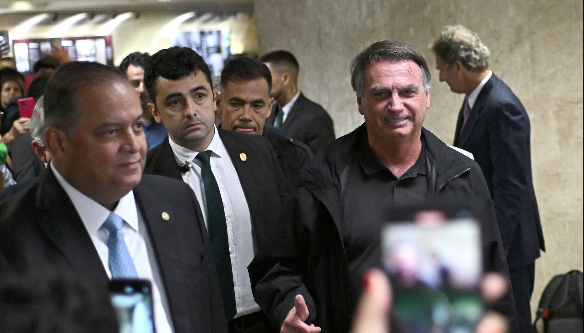 Jair Bolsonaro, expresidente de Brasil. 