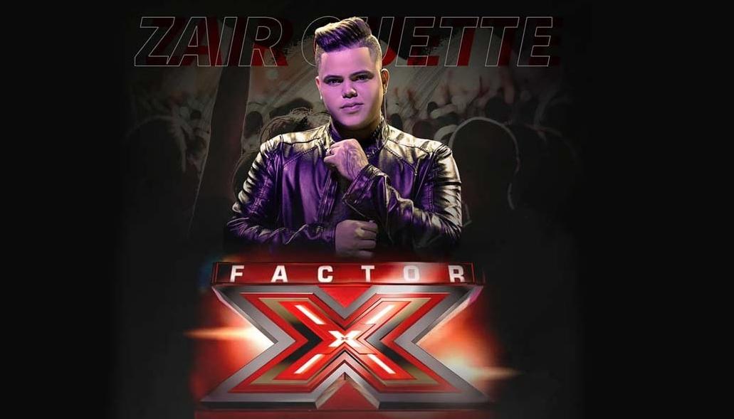 Zair Guette cuando se presentó en Factor X. 