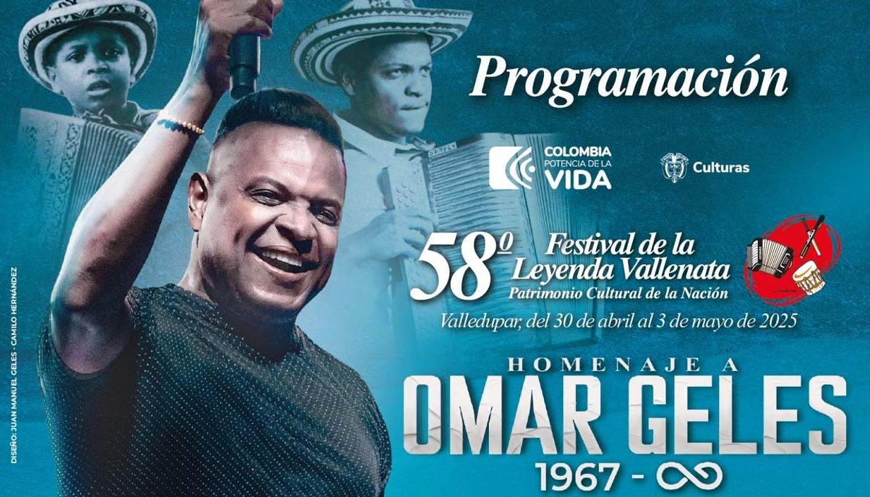 Homenaje a Omar Geles. 