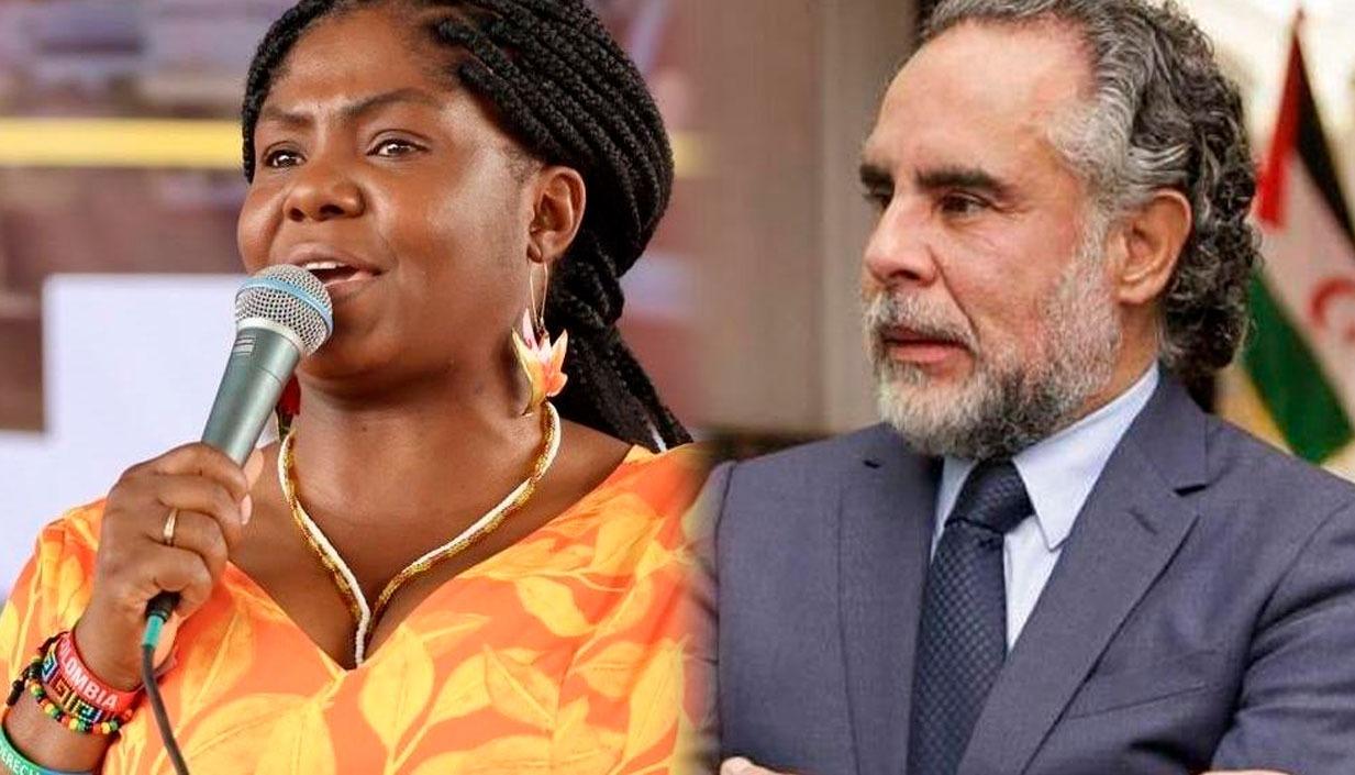 Francia Márquez y Armando Benedetti.