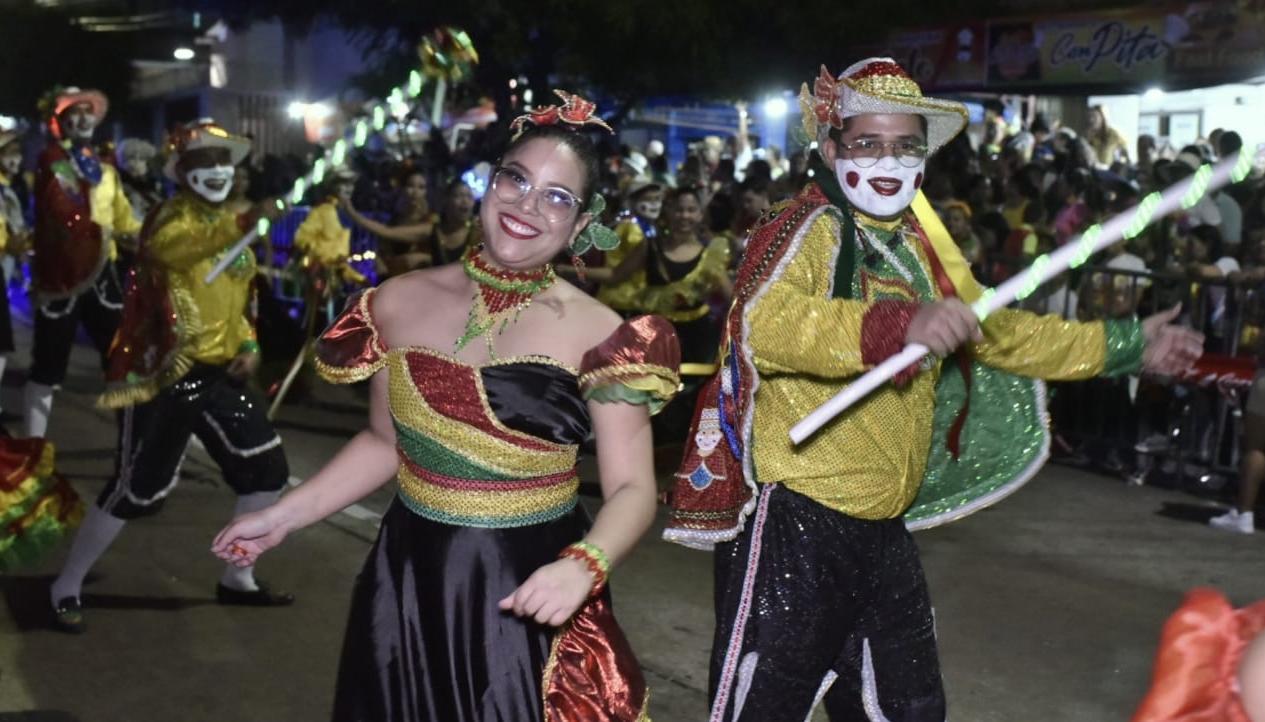 Garabato Marco Fidel Suárez en el desfile de la Guacherna.