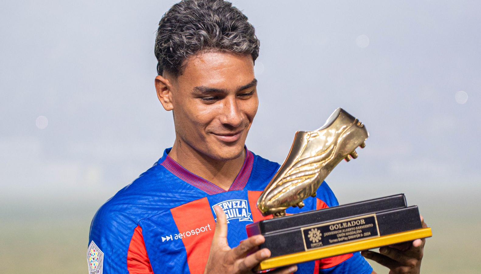 Jannenson Sarmiento, goleador del torneo de ascenso en el segundo semestre del 2024.