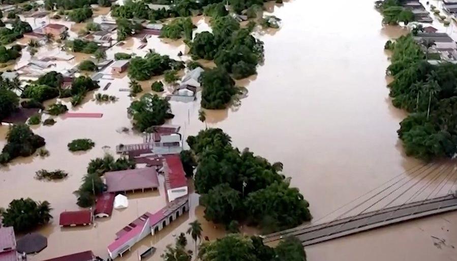Inundaciones en Bolivia.