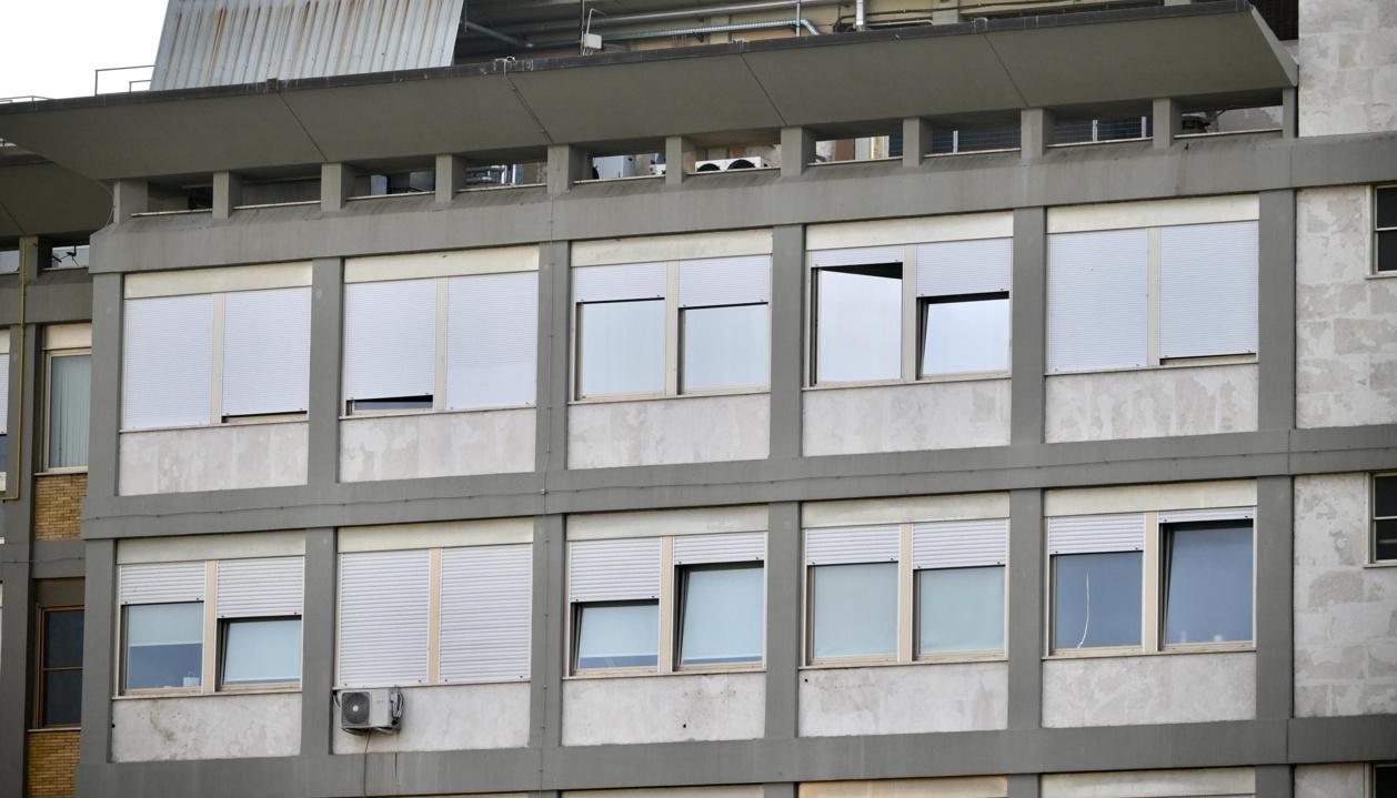 Hospital Gemelli de Roma, donde se encuentra el Papa.