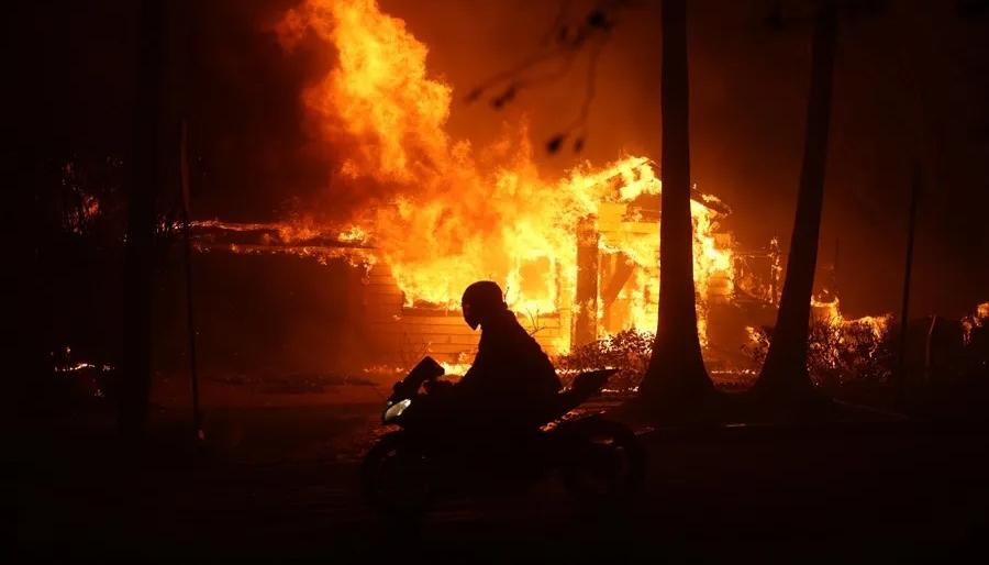 Incendios en Los Ángeles.