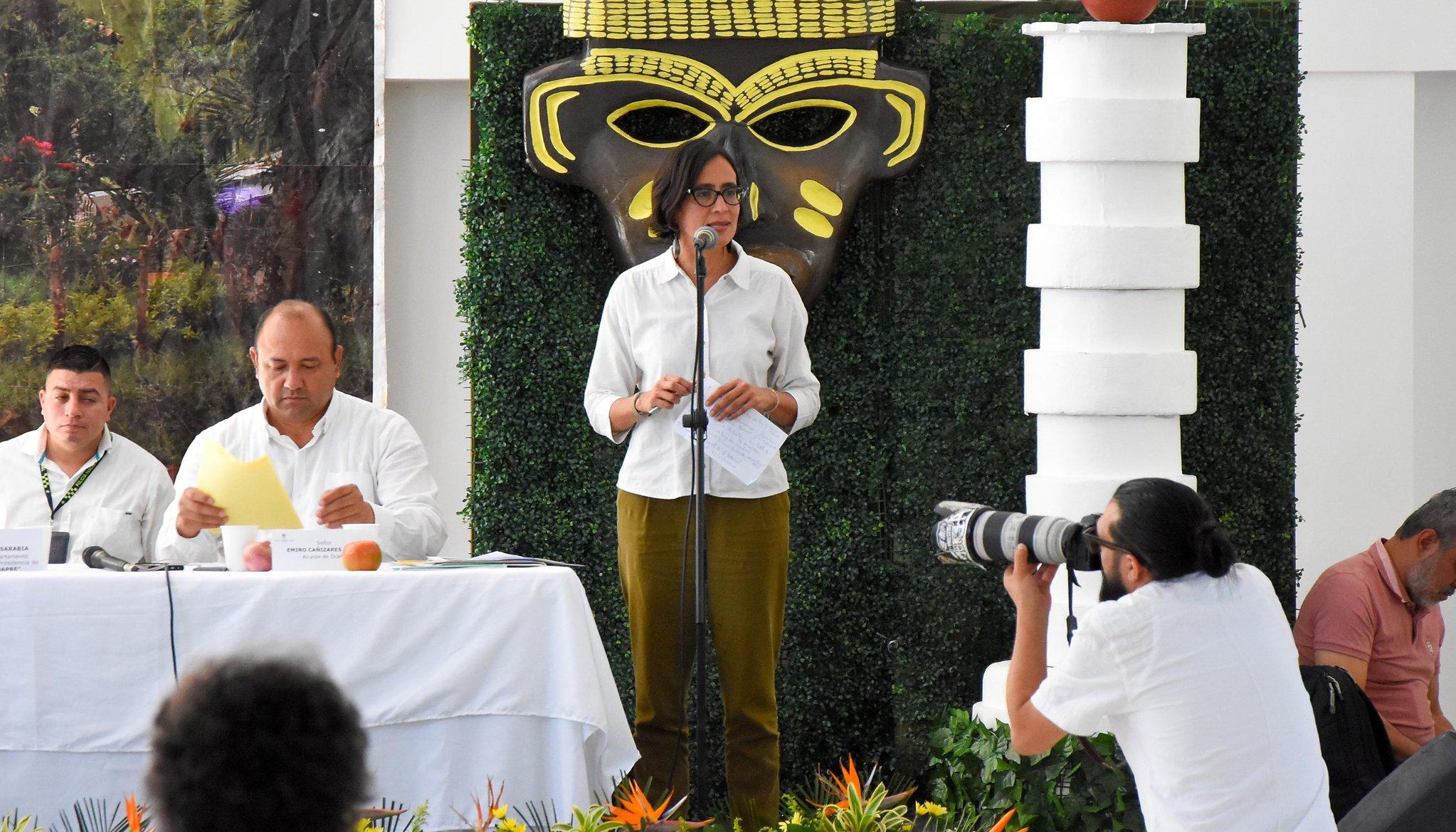 La ministra de Ambiente y Desarrollo Sostenible, Susana Muhamad