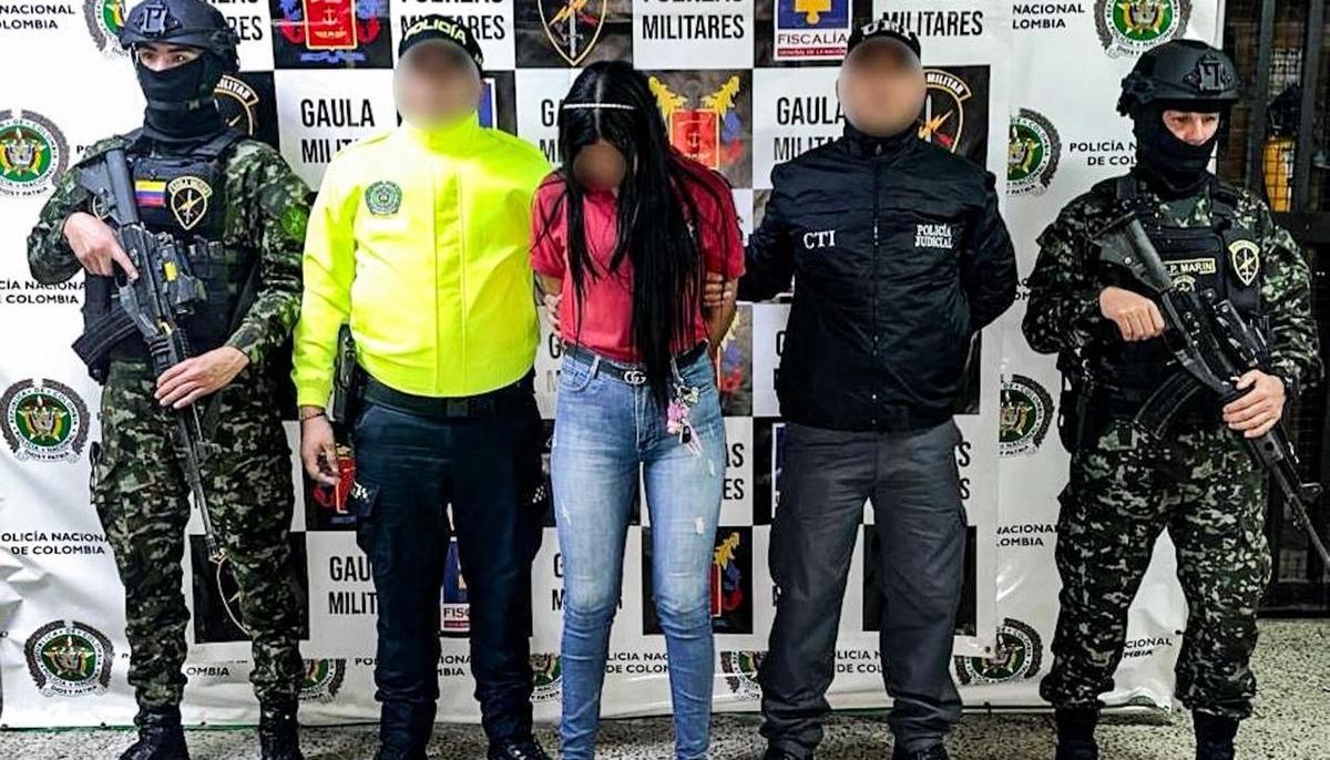 Ángela Marieth De La Paz Doria Bracho, alias ‘La tóxica’.